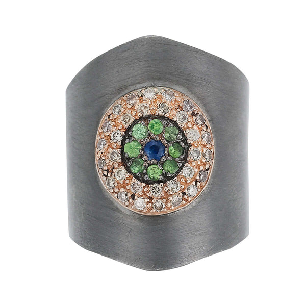 ileana makri Round Eye Shield Ring Slv