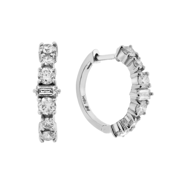 ileana makri Round Rivulet Hoops W-D