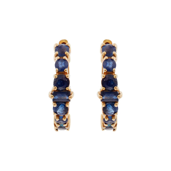 Ileana Makri Round Rivulet Hoops Y-BS