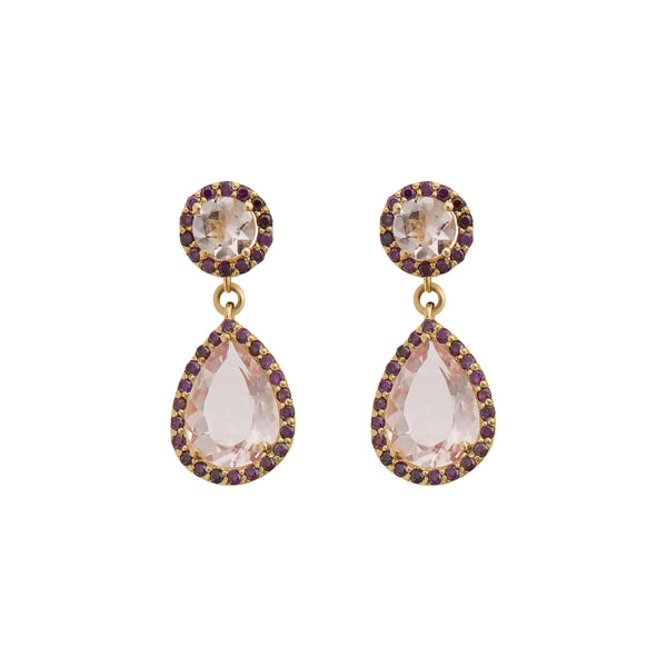 ileana makri Royal Morganite Drops