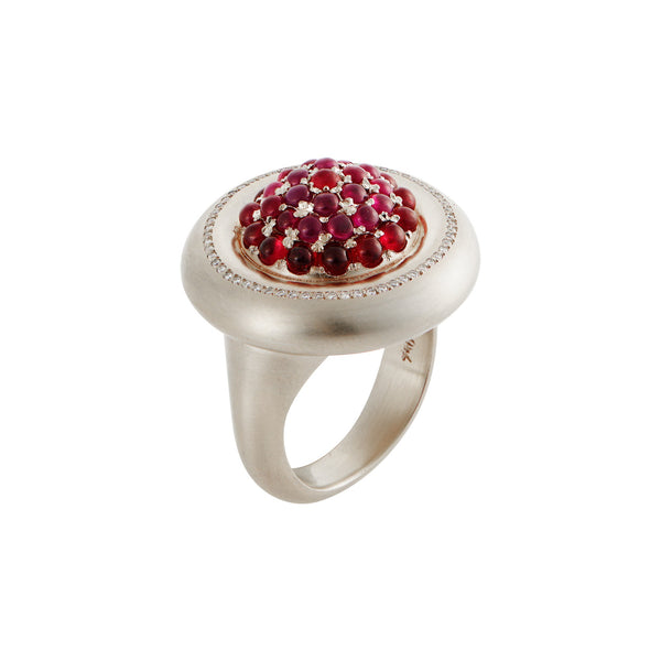 ileana makri Ruby Caviar Ring W-RU-D