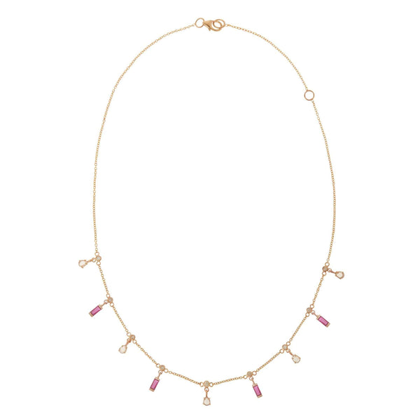 ileana makri Ruby Drops Necklace P14-D-RU