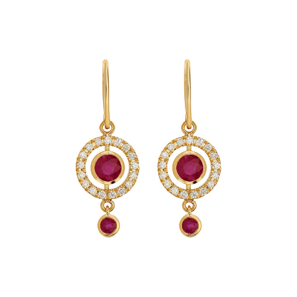 ileana makri Ruby Orbit Drops
