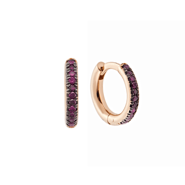 ileana makri Seamless Midi Hoops P-PU-D