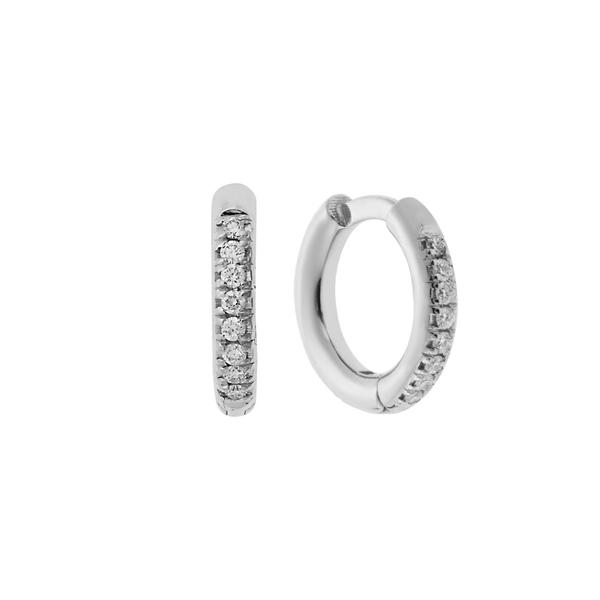 ileana makri Seamless Midi Hoops W-D