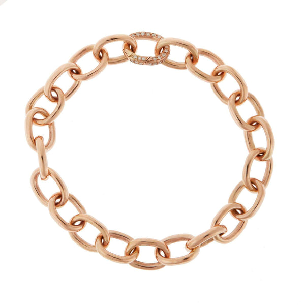 Ileana Makri Seamless Single Diamond Link