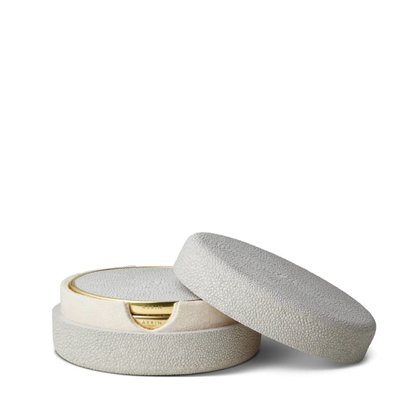 ileana makri Shagreen Coaster Set of 4