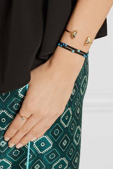 Ileana Makri Simple Chic Cord Bracelet