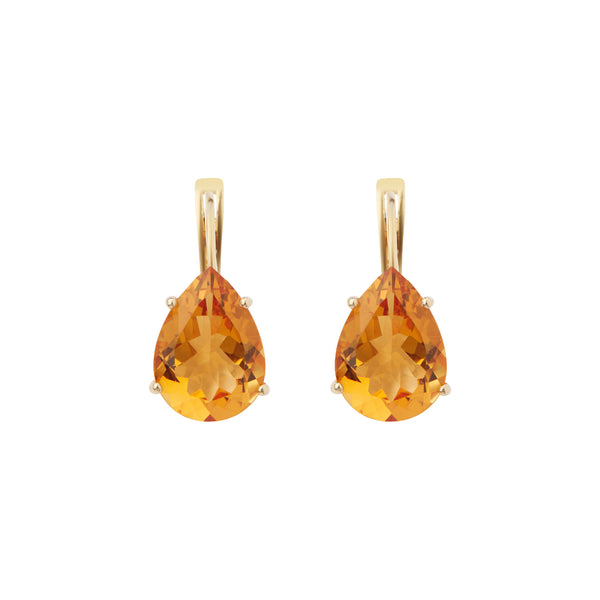 ileana makri Single Crown Drops Citrine