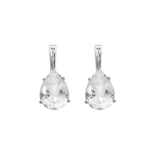 ileana makri Single Crown Drops White Topaz