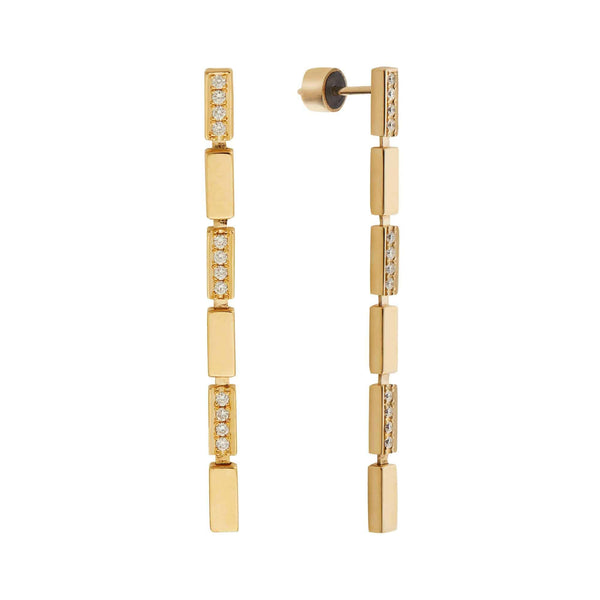 ileana makri Single Waterfall Earrings Y-D
