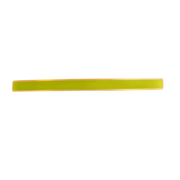 Ileana Makri Slim Neon Yellow Enamel Cuff