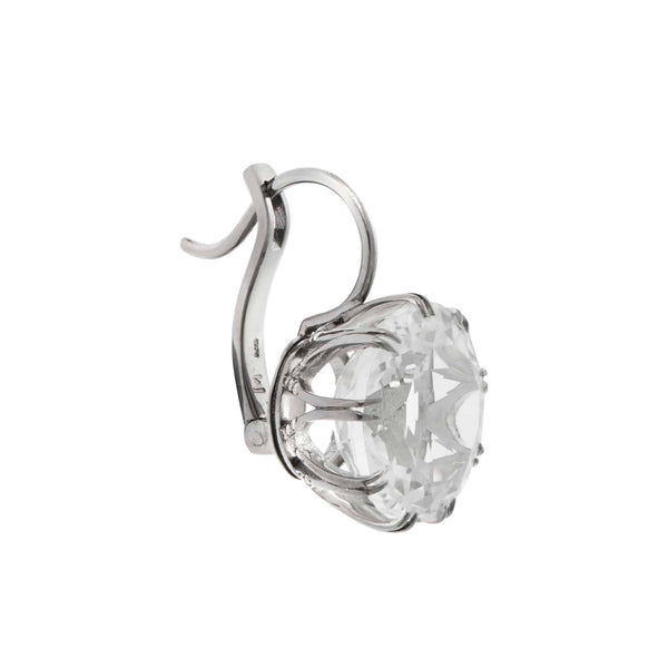 Ileana Makri Small Crown White Topaz And Diamonds