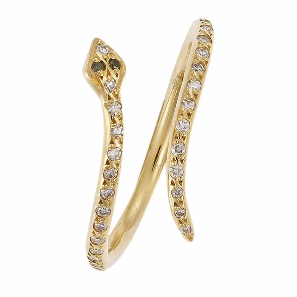 Ileana Makri Small Python Ring Y-D-TS