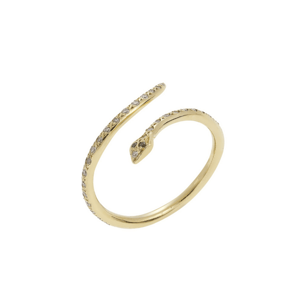 ileana makri Small Python Ring Y-D-TS