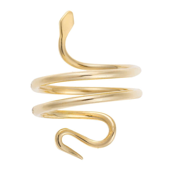 Ileana Makri Small Single Python Ring Y-D-Ts