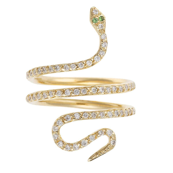 ileana makri Small Single Python Ring Y-D-Ts