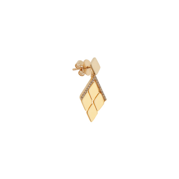Ileana Makri Small Tile Curtain Earrings Y-D