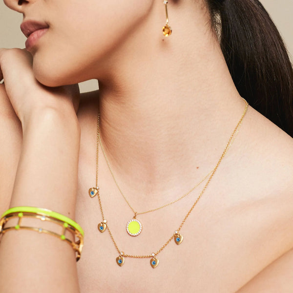 Ileana Makri Smooth Enamel Pendant