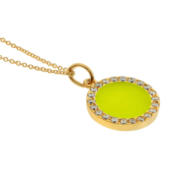 Ileana Makri Smooth Enamel Pendant