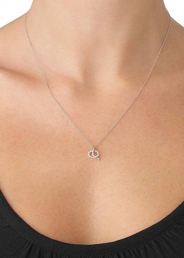 Ileana Makri Snake Pendant Pave W-D-Ts