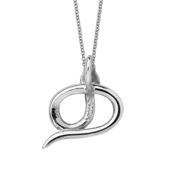 Ileana Makri Snake Pendant Pave W-D-Ts