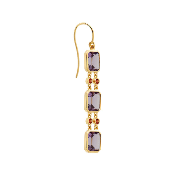 Ileana Makri Sofia Amethyst Drops