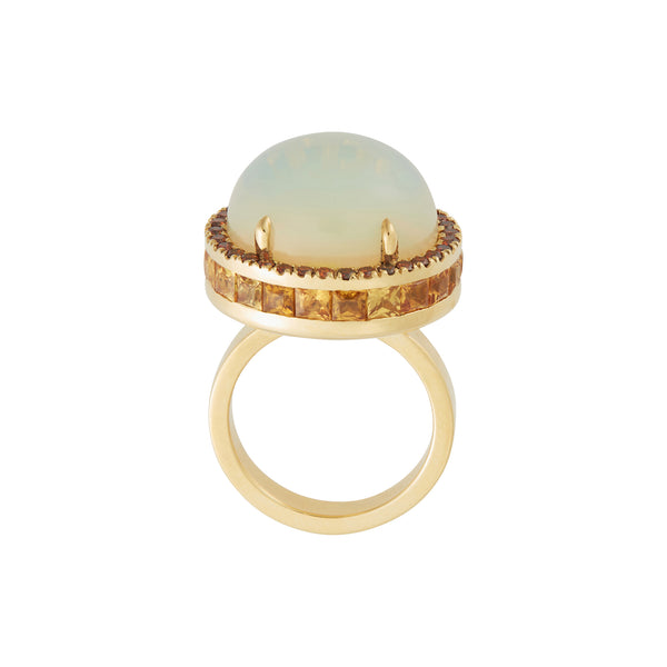Ileana Makri Solar Opal Ring