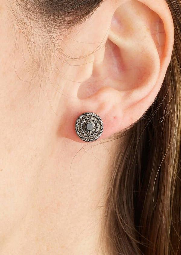 Ileana Makri Solitaire Studs W-D-L