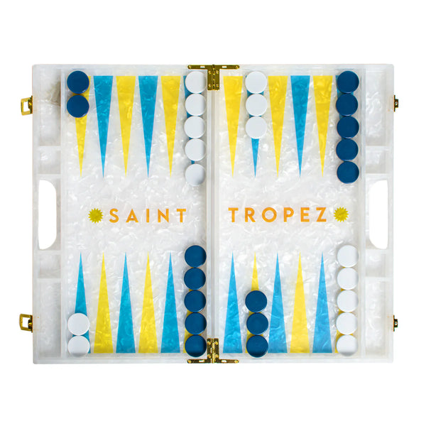 ileana makri St Tropez Backgammon