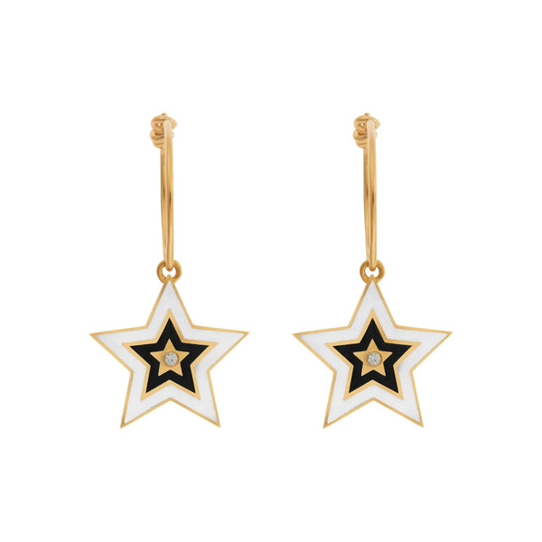 ileana makri Star Burst Hoops Night