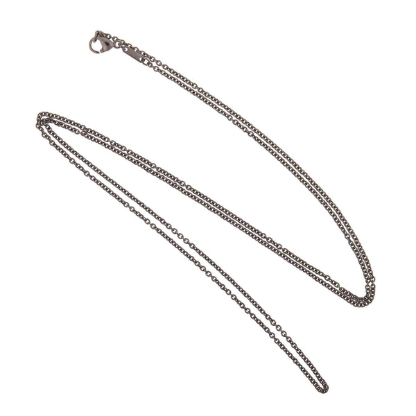 ileana makri Steel fine cable chain