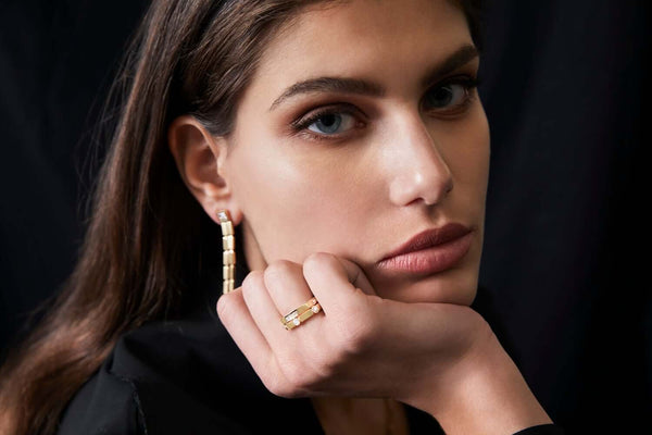 Ileana Makri Stepping Stones Stream Ring Y-D