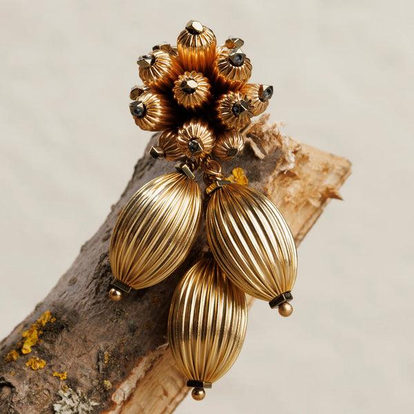 Ileana Makri Tangeri Gold Earrings