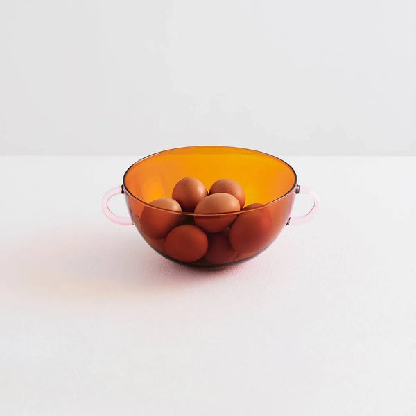 Ileana Makri The Happy Serving Bowl | Amber & Pink