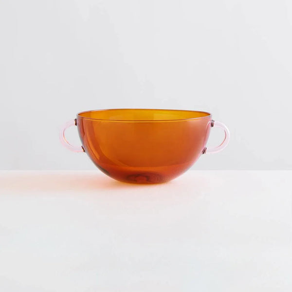 ileana makri The Happy Serving Bowl | Amber & Pink
