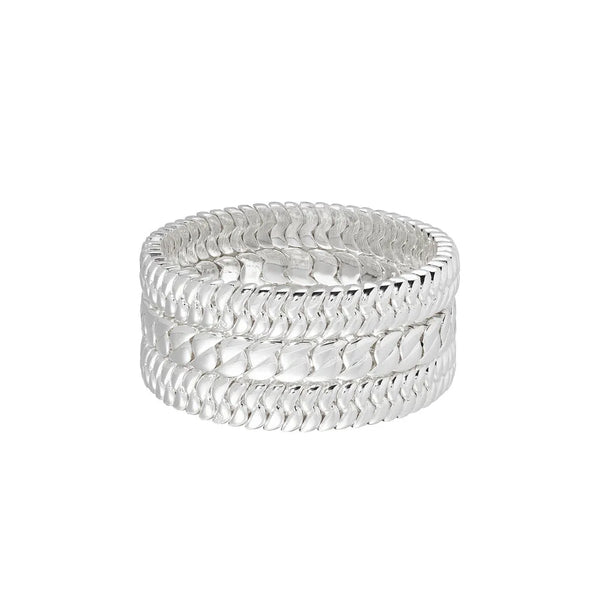 ileana makri The Super Silver Stack (Set of 3)