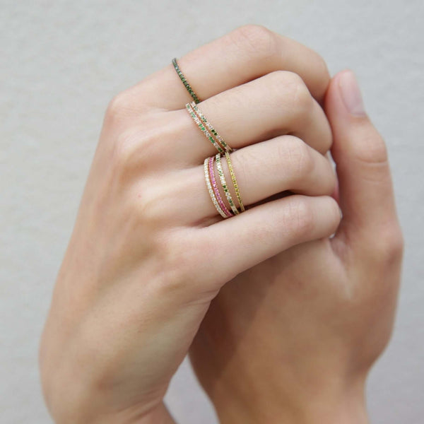 Ileana Makri Thread Stripes Y-D-GREEN D