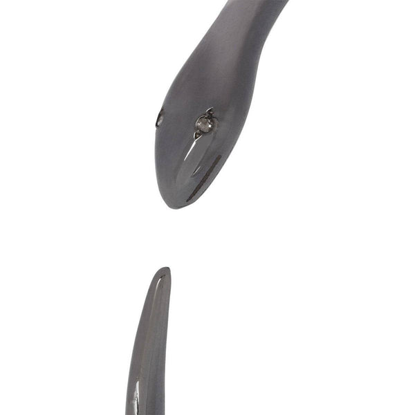 Ileana Makri Tiger Snake Bangle With Grey Diamonds