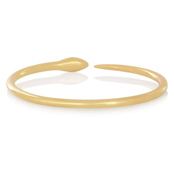 Ileana Makri Tiger Snake Bangle With Tsavorites