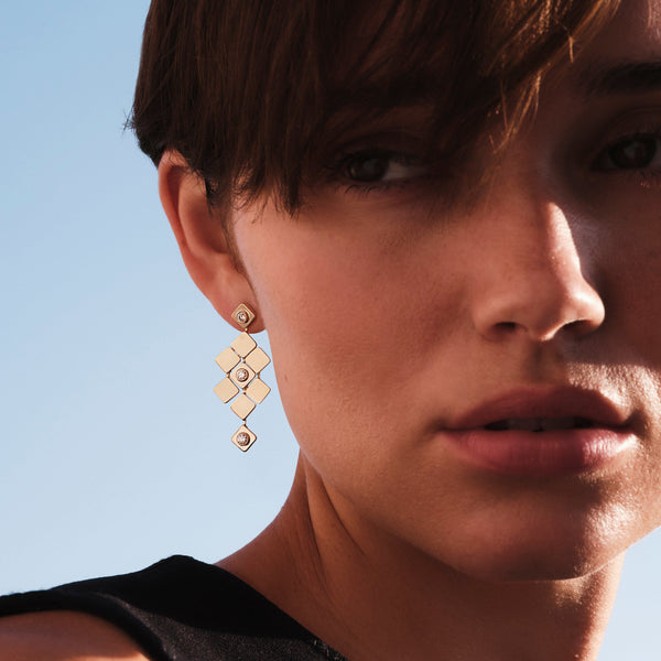 Ileana Makri Tile Temple Earrings