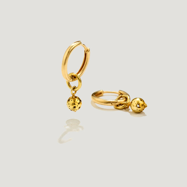 Ileana Makri Tiny Bells Of Joy Earrings