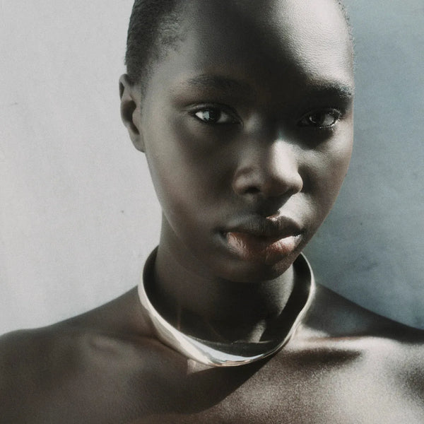 Ileana Makri Torque Collar Silver