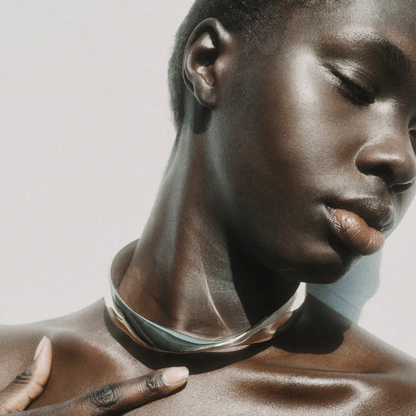 Ileana Makri Torque Collar Silver