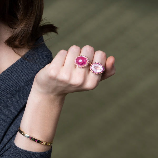 Ileana Makri Tourmaline Rose Ring
