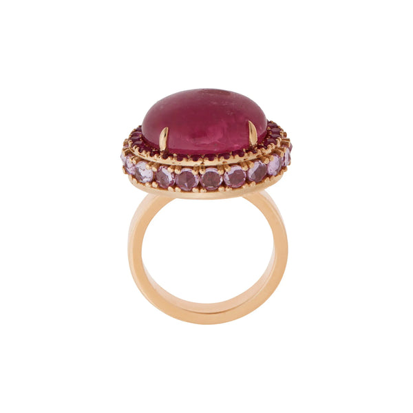 Ileana Makri Tourmaline Rose Ring