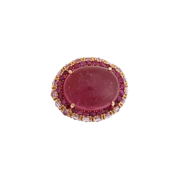 Ileana Makri Tourmaline Rose Ring
