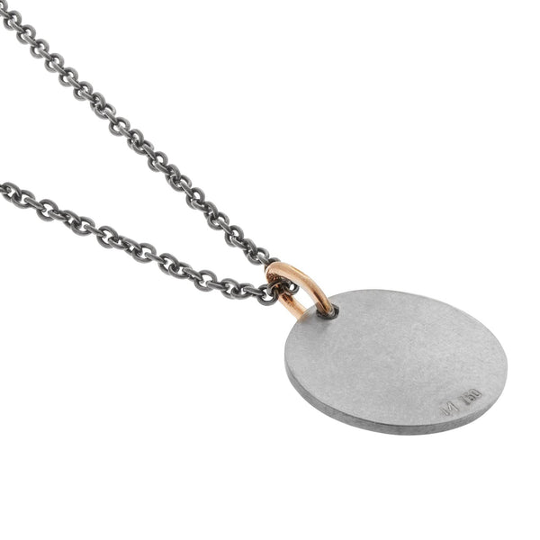 Ileana Makri Tsavorite Garnet Letter Pendant T-TS