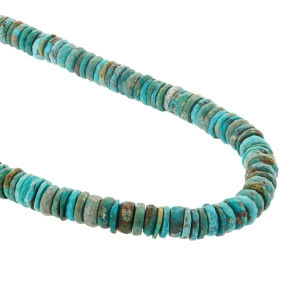 Ileana Makri Turquoise Beaded Necklace (45cm)