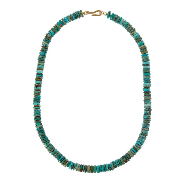 ileana makri Turquoise Beaded Necklace (45cm)